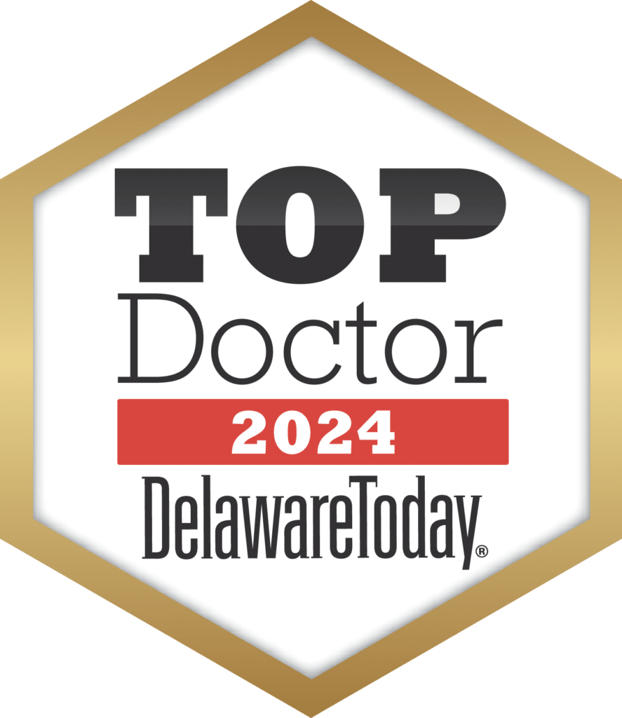 Osteoporosis Dover Delaware top doctor badge 2024